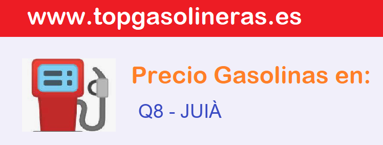 Precios gasolina en Q8 - juia